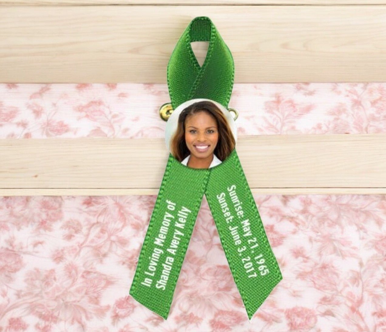 Custom Awareness Ribbons Photo Memorial (Any Color) - Pack of 10 ...