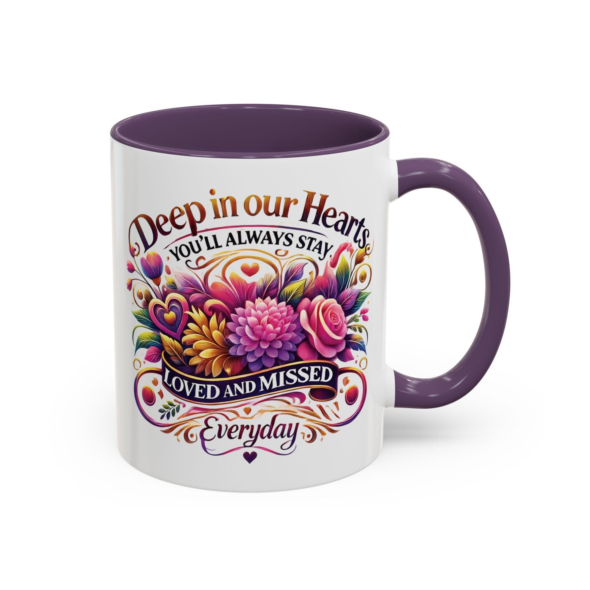 Deep In Our Hearts Coffee Mug (11, 15oz) - Celebrate Prints