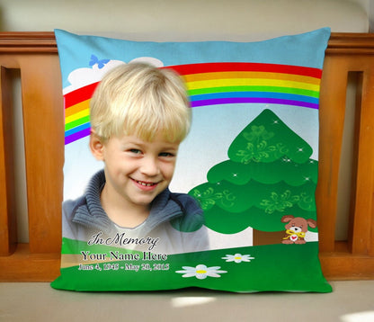 Delight In Loving Memory Memorial Pillow - Celebrate Prints