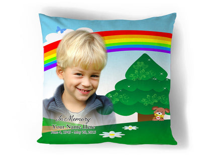 Delight In Loving Memory Memorial Pillow - Celebrate Prints