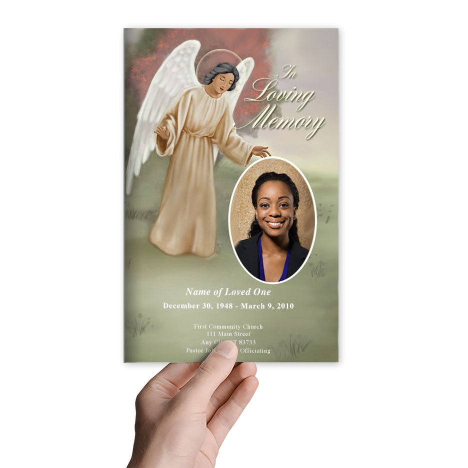 Delilah Funeral Program Template - The Funeral Program Site