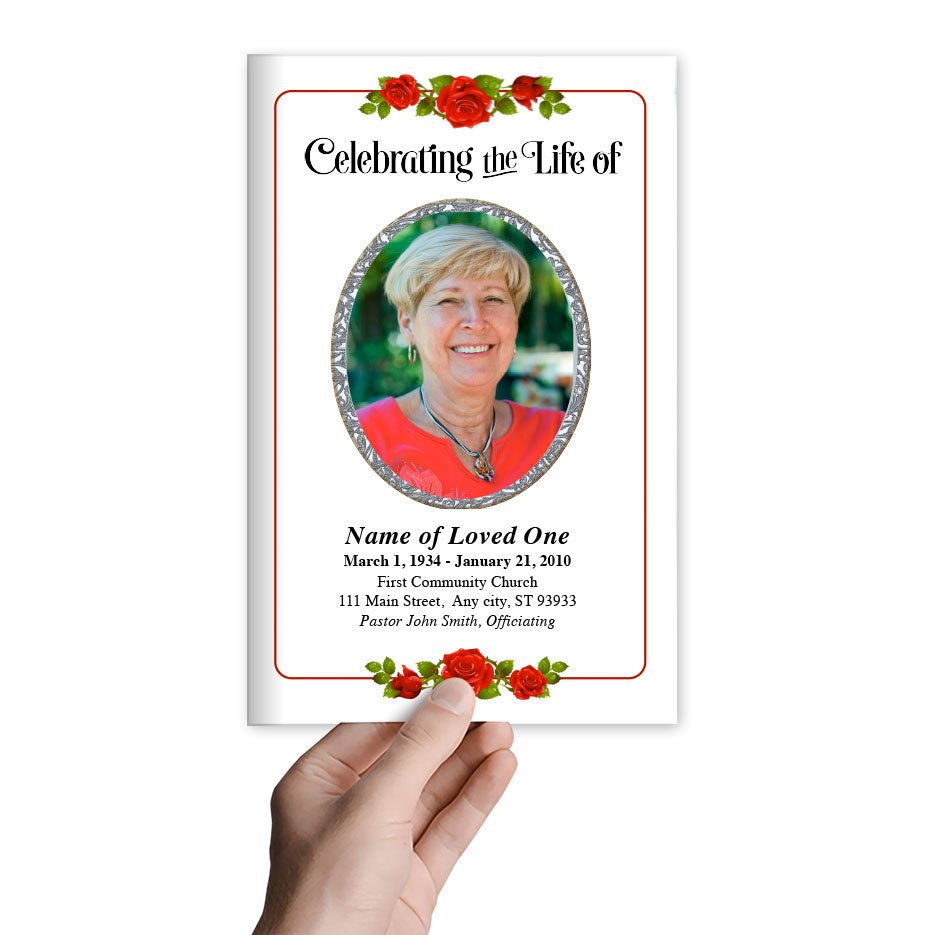 Desire Funeral Program Template - The Funeral Program Site
