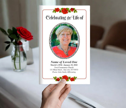 Desire Funeral Program Template - The Funeral Program Site