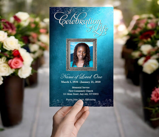 Devotion Funeral Program Template - The Funeral Program Site