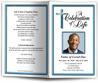 Embassy Funeral Program Template - The Funeral Program Site
