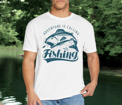 Fishing Adventure Fisherman T-Shirt - Celebrate Prints