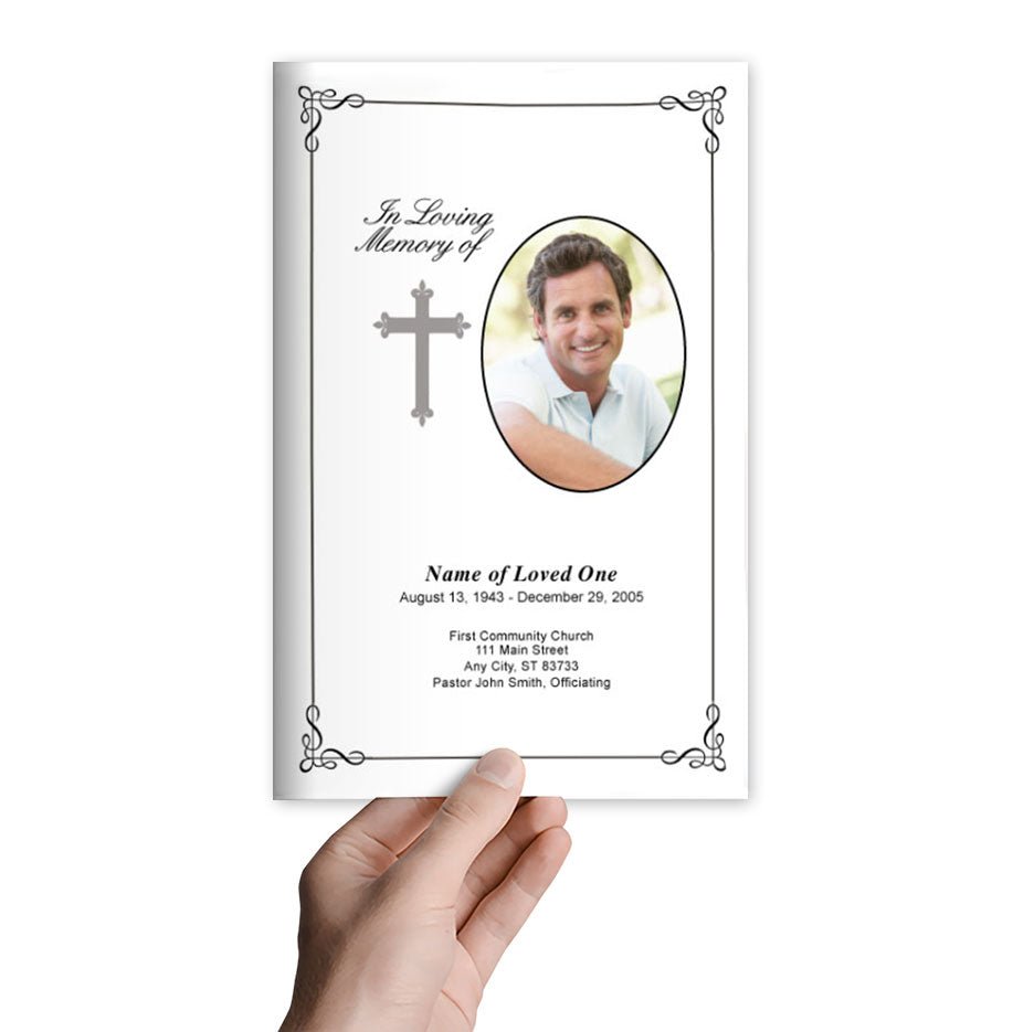 Grace Funeral Program Template - The Funeral Program Site