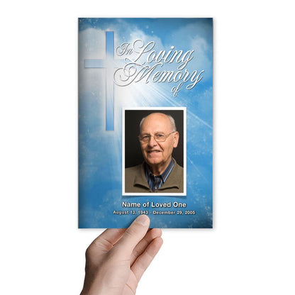 Heaven Funeral Program Template - The Funeral Program Site
