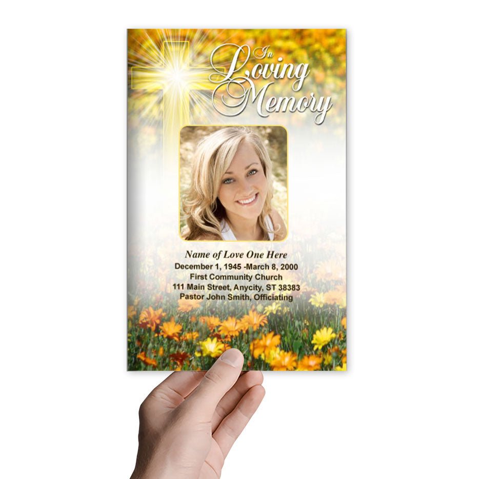 Hope Funeral Program Template - The Funeral Program Site