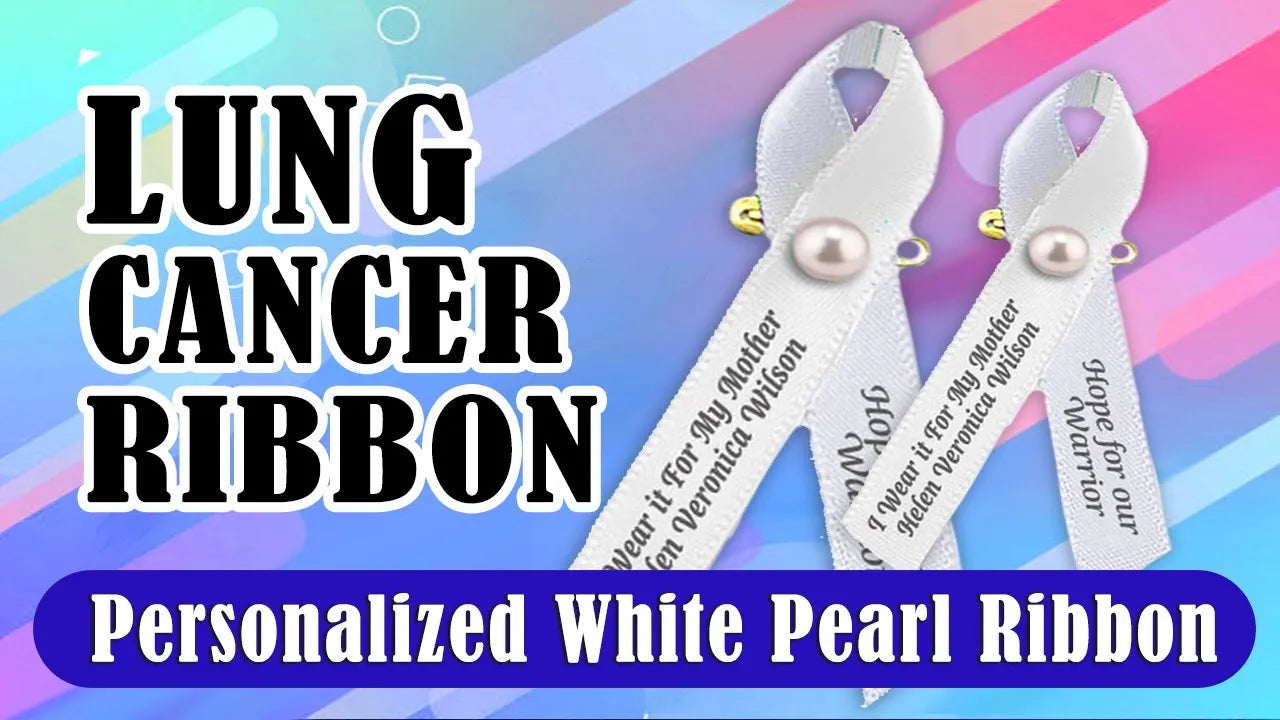 Load video: lung cancer ribbon