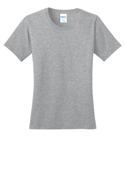 Port & Company® Ladies Ring Spun Cotton Tee - Celebrate Prints