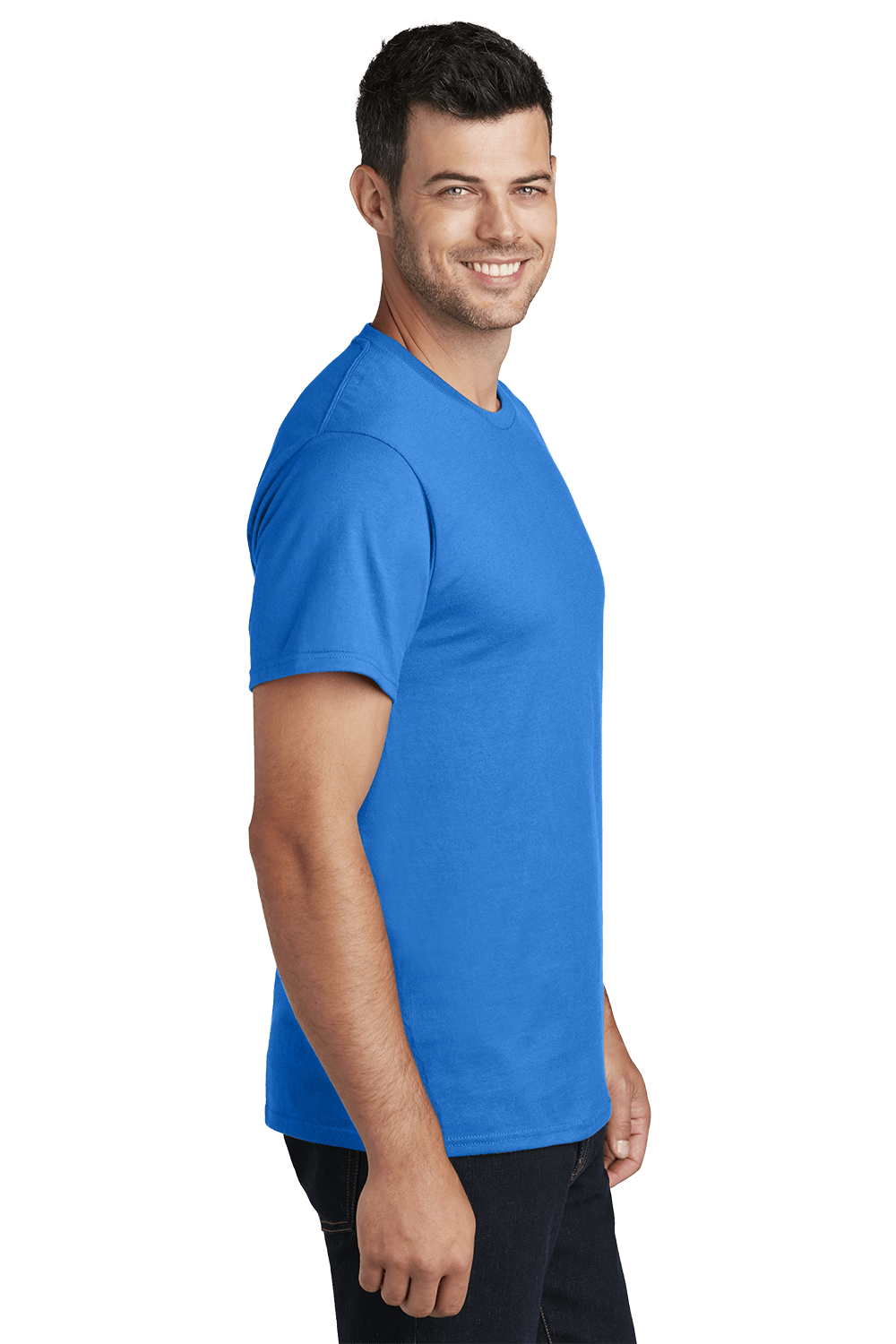 Port & Company® Men's Ring Spun Cotton Tee - Celebrate Prints