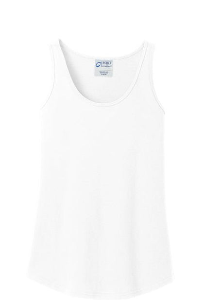 Port & Company® Women's Core Cotton Custom Tank Top - Celebrate Prints