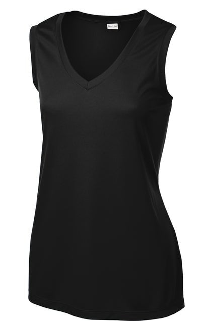 Sport - Tek® Women's Sleeveless V - Neck Custom TShirt - Celebrate Prints