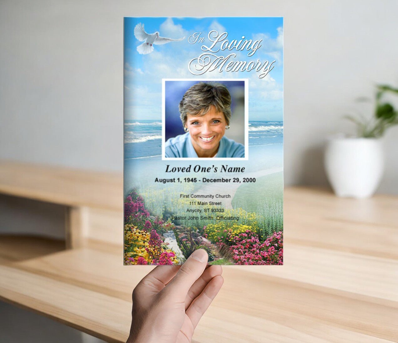 Unforgettable Funeral Program Template - The Funeral Program Site