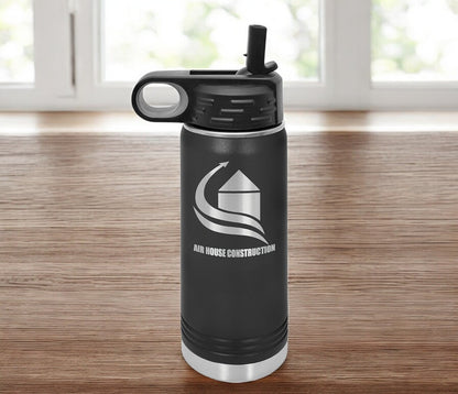 Water Bottle Vacuum Insulated Stainless Steel with Pop Up Lid - Celebrate Prints