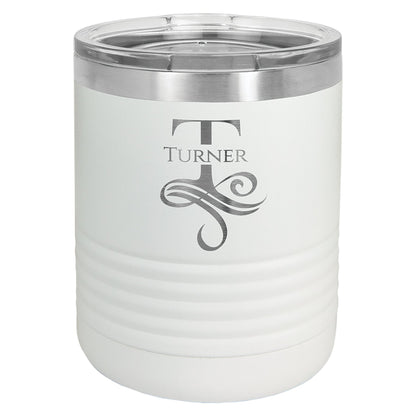 10 oz. Vacuum Insulated Ringneck Tumbler with Clear Lid - Celebrate Prints