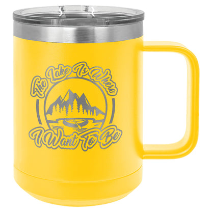 15 oz. Vacuum Insulated Mug with Slider Lid - Celebrate Prints