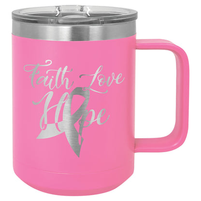 15 oz. Vacuum Insulated Mug with Slider Lid - Celebrate Prints