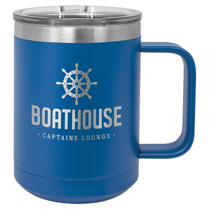 15 oz. Vacuum Insulated Mug with Slider Lid - Celebrate Prints