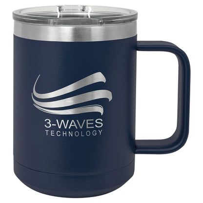 15 oz. Vacuum Insulated Mug with Slider Lid - Celebrate Prints