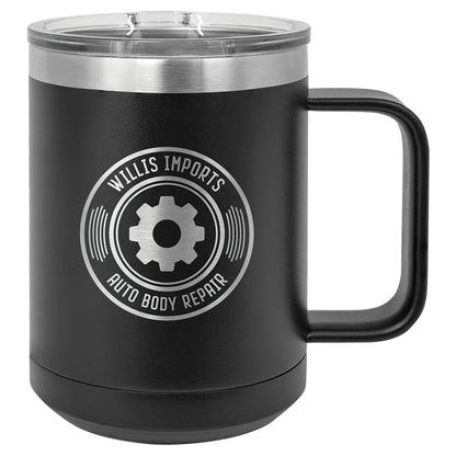 15 oz. Vacuum Insulated Mug with Slider Lid - Celebrate Prints