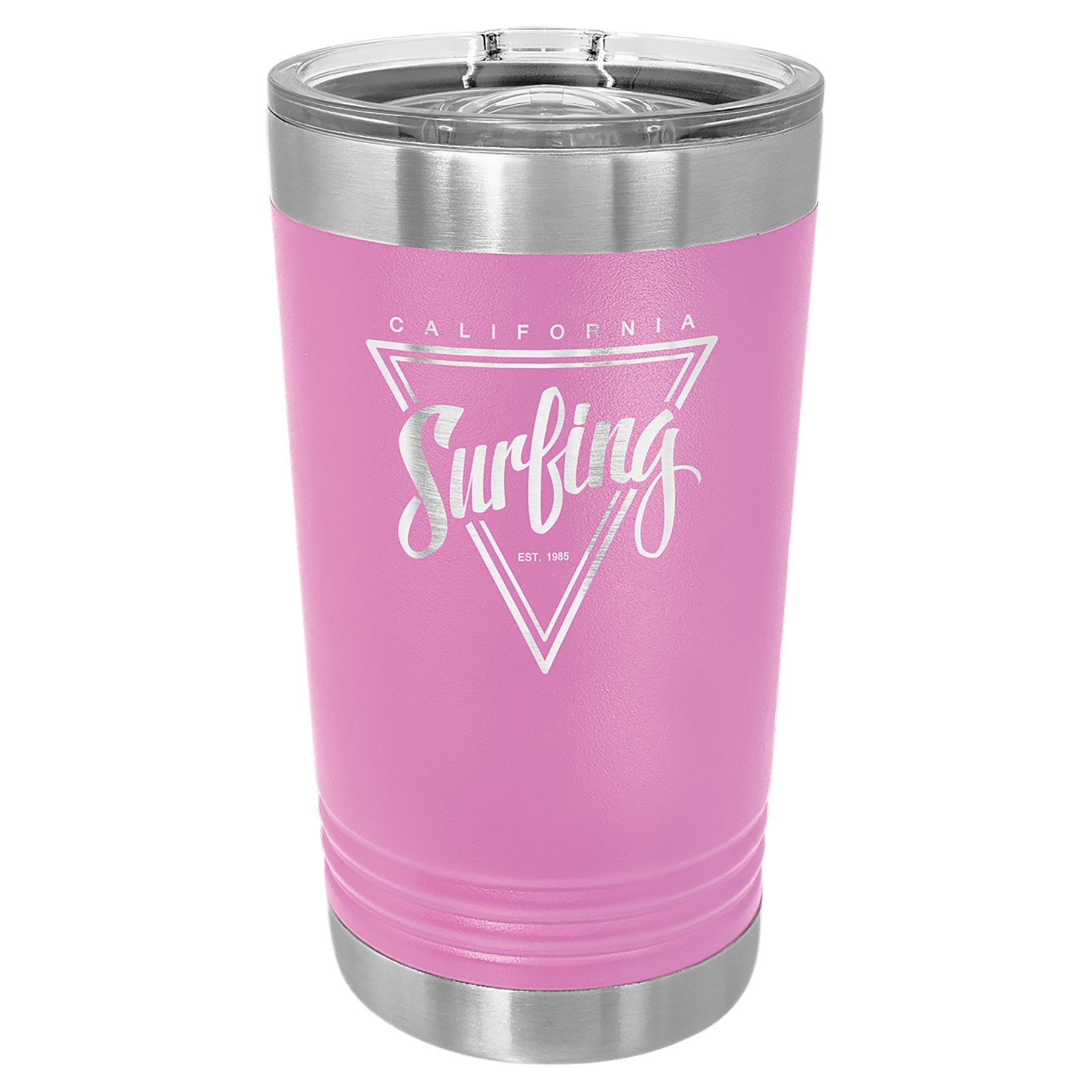 16 oz. Vacuum Insulated Stainless Steel Pint with Slider Lid - Celebrate Prints