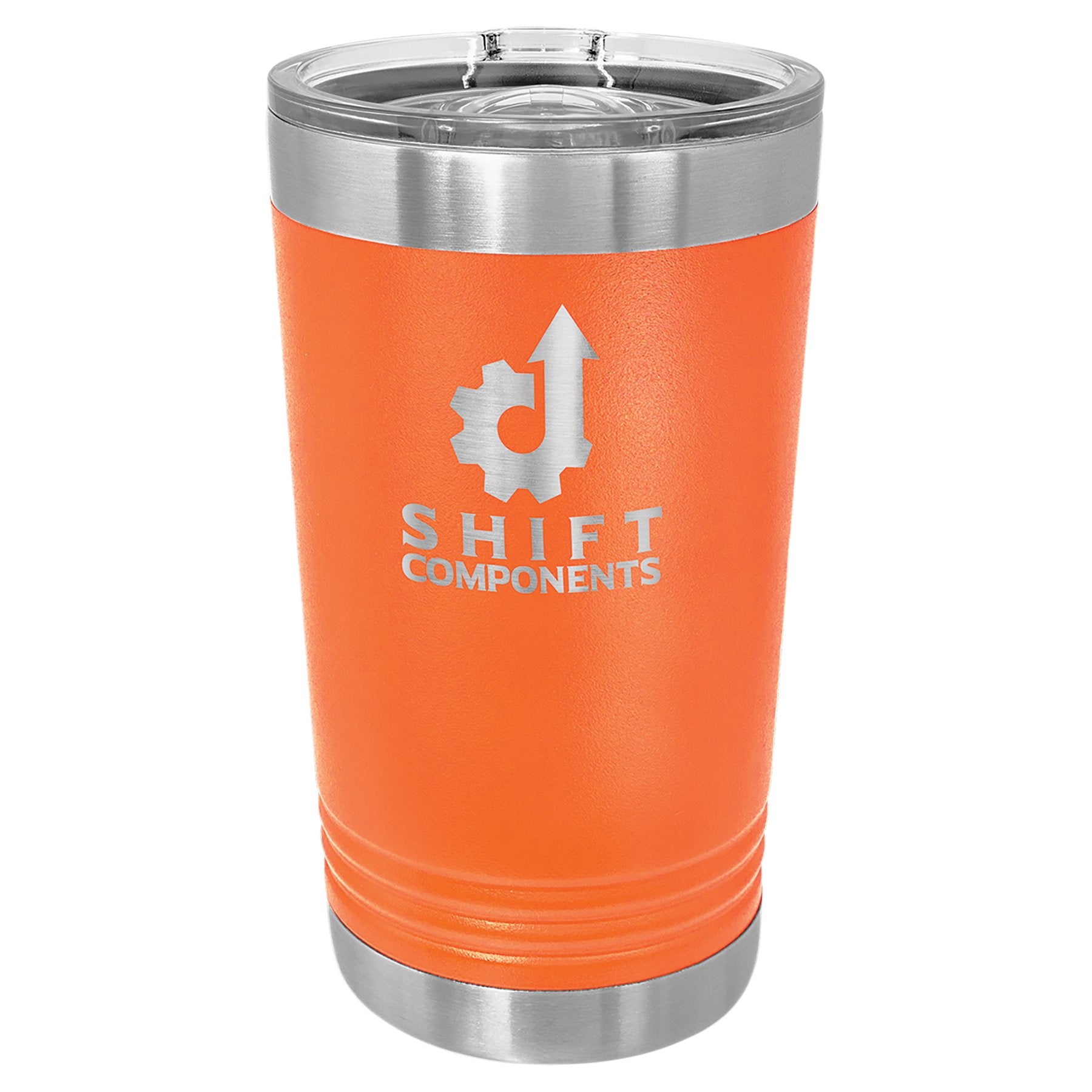 16 oz. Vacuum Insulated Stainless Steel Pint with Slider Lid - Celebrate Prints