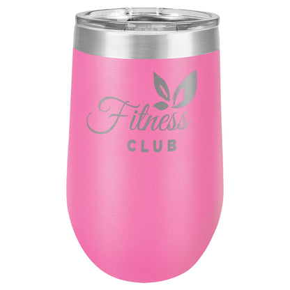 16 oz. Vacuum Insulated Stemless Tumbler with Lid - Celebrate Prints