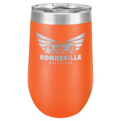 16 oz. Vacuum Insulated Stemless Tumbler with Lid - Celebrate Prints