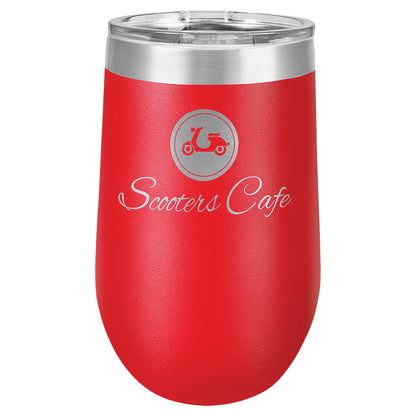 16 oz. Vacuum Insulated Stemless Tumbler with Lid - Celebrate Prints