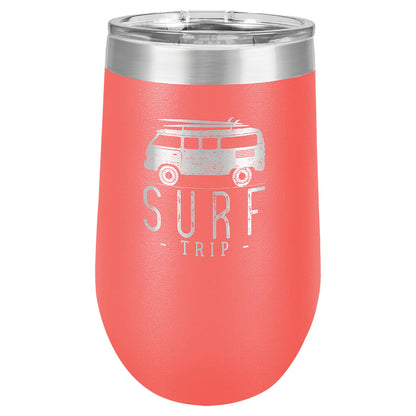 16 oz. Vacuum Insulated Stemless Tumbler with Lid - Celebrate Prints