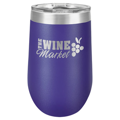 16 oz. Vacuum Insulated Stemless Tumbler with Lid - Celebrate Prints