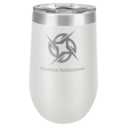 16 oz. Vacuum Insulated Stemless Tumbler with Lid - Celebrate Prints