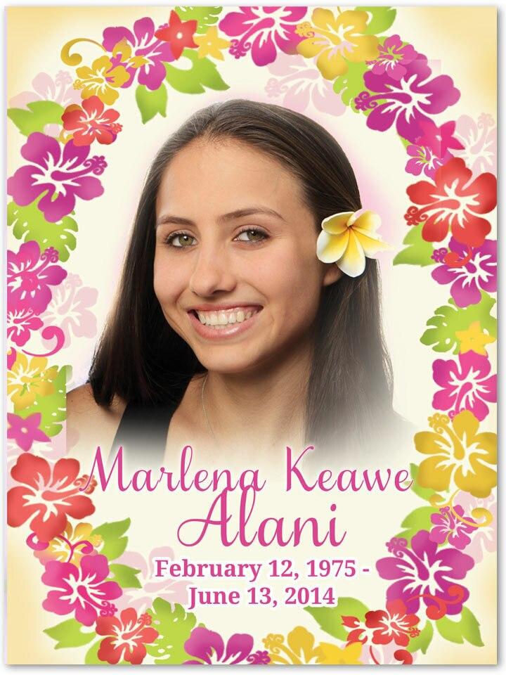 Aloha Memorial Portraits Poster