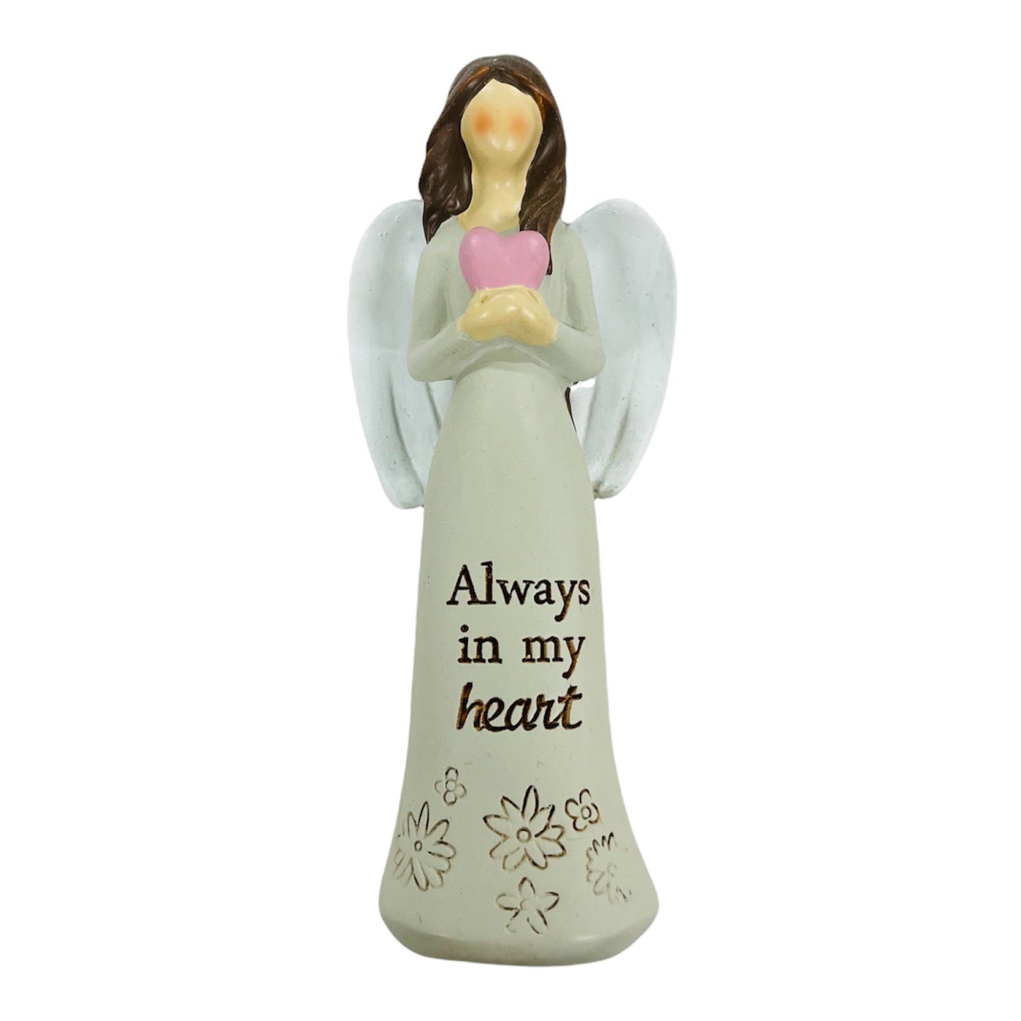 Always In My Heart Miniature Angel Figurine - Celebrate Prints