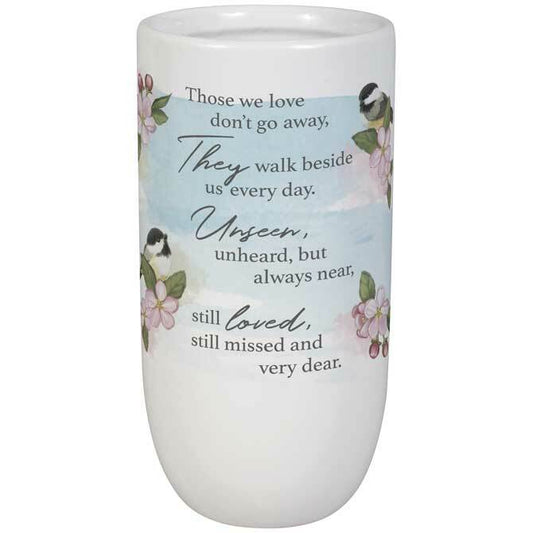 Always Near Ceramic Memorial Vase - Celebrate Prints