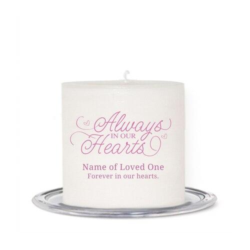 Always Small Wax In Loving Memory Candle front