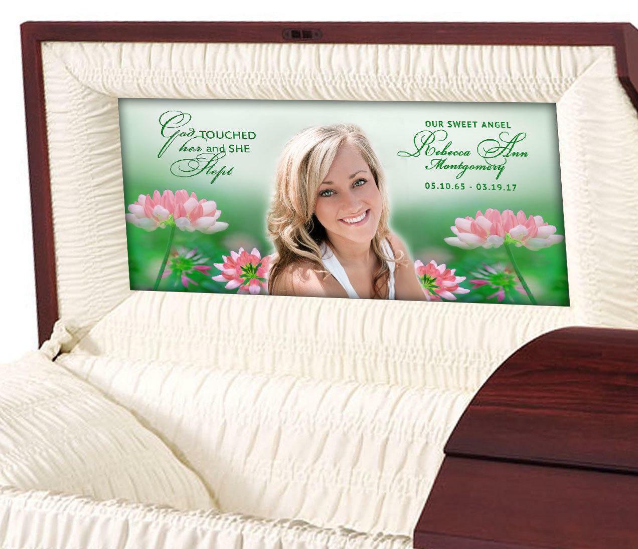 Ambrosia Casket Head Panel Insert - Celebrate Prints