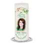 Ambrosia Memorial Wax Pillar Candles