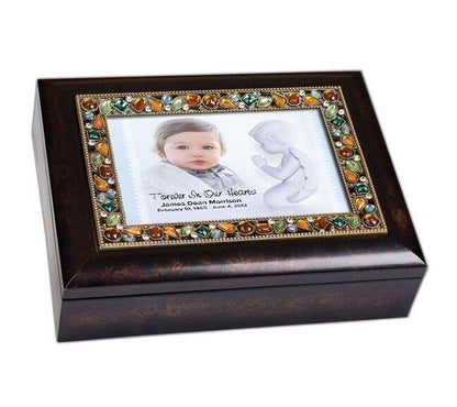 Angelo Jewel Music In Loving Memory Memorial Keepsake Box