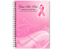 Awareness Spiral Wire Bind Memorial Guest Book