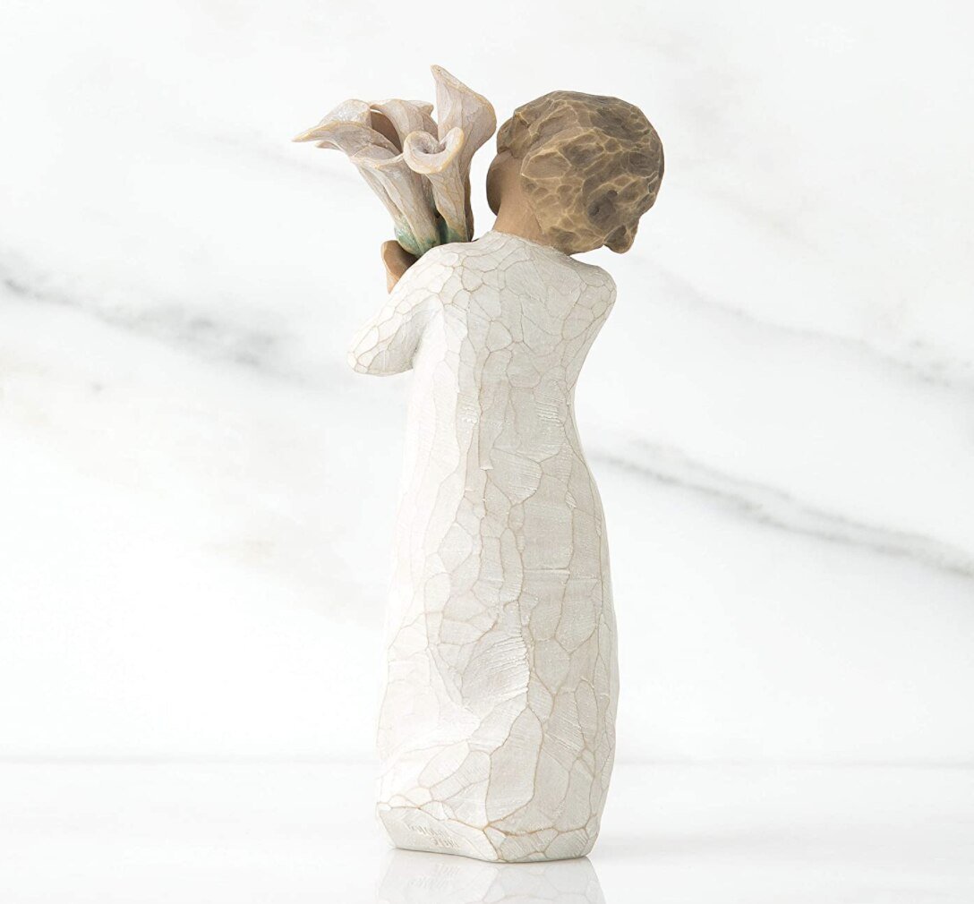 Beautiful Wishes Willow Tree® Figurine back view