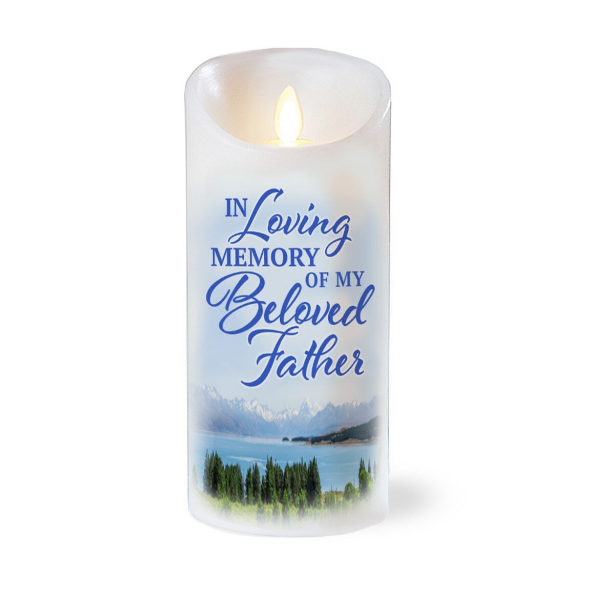 Beloved Father Dancing Wick LED Candle
