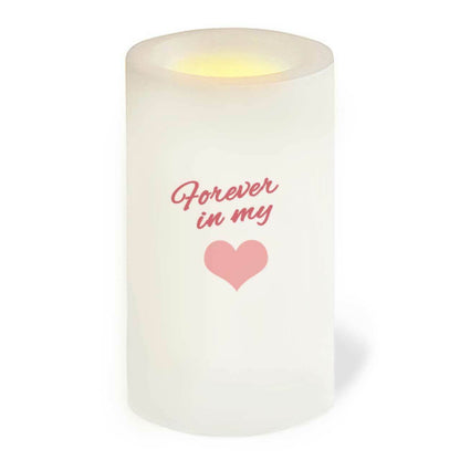 Beloved Her Personalized Flameless LED Memorial Candle - Celebrate Prints