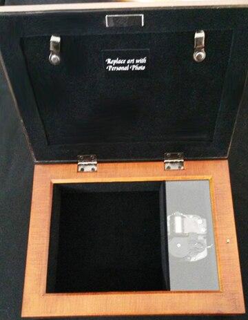 Beloved Keepsake & In Loving Memory Memorial Music Box inside empty