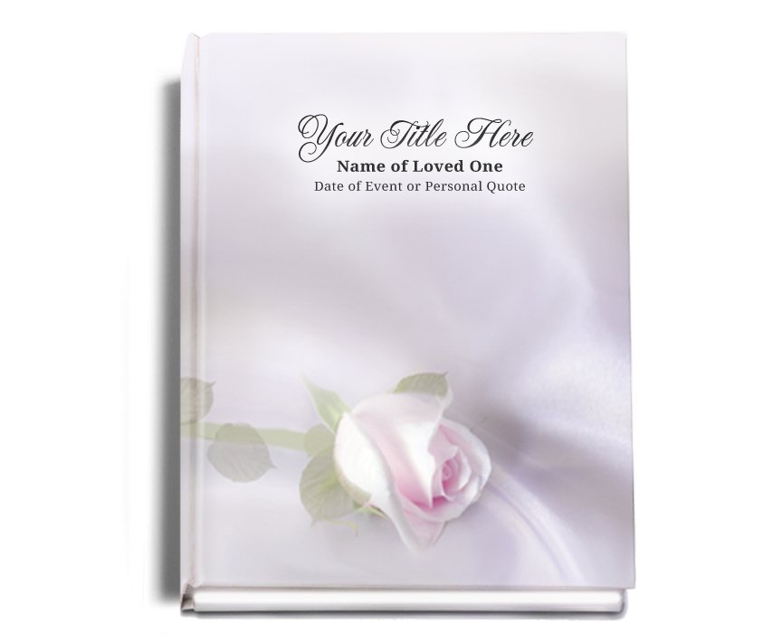 Beloved Perfect Bind Funeral Guest Book - Celebrate Prints