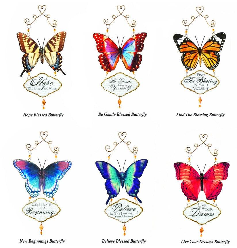 In Loving Memory Memorial Blessed Butterfly Decorations options