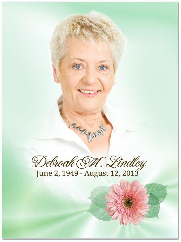 Blossom In Loving Memory Memorial Portrait Poster