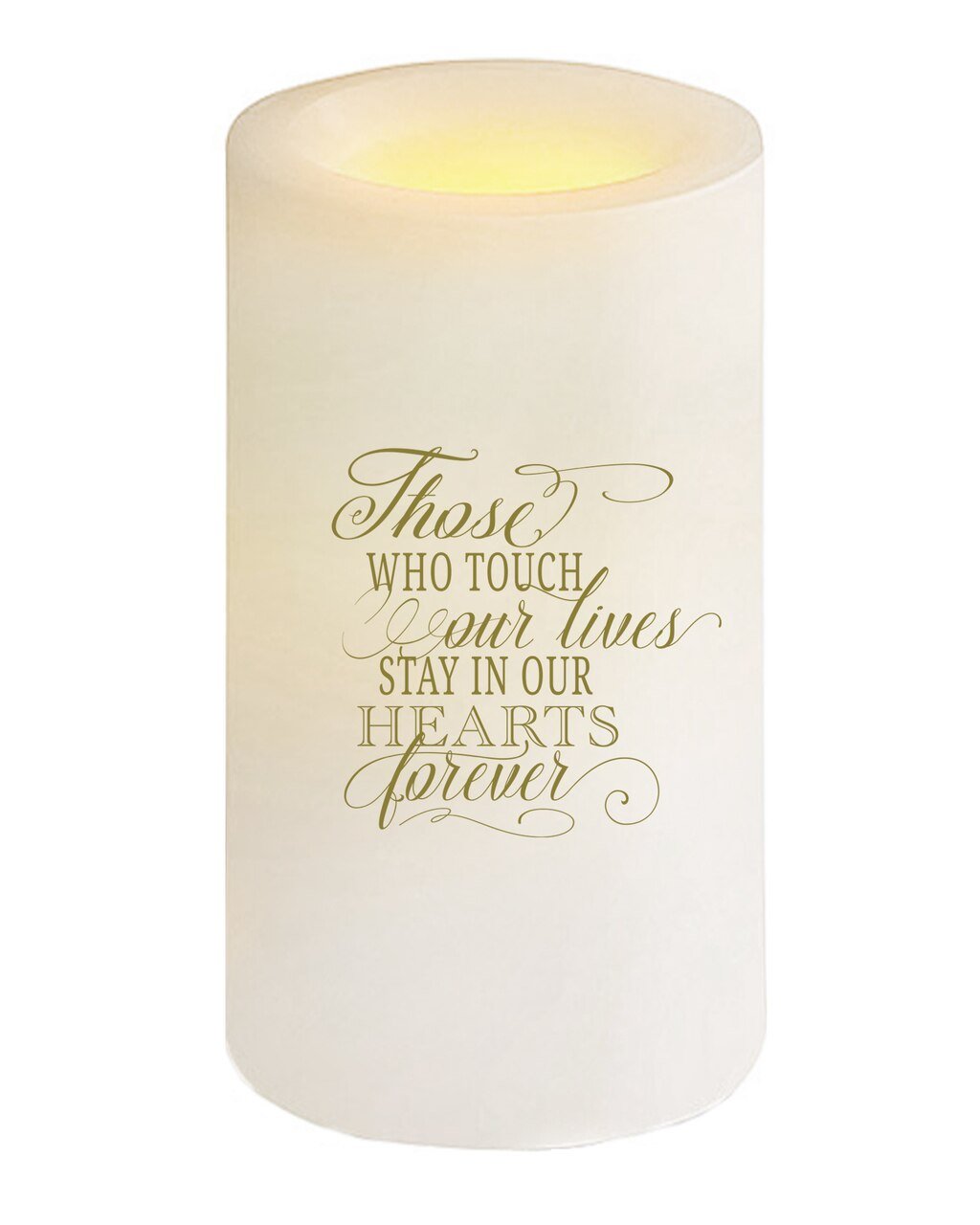 Brandy Flameless LED Personalized Memorial Candle - Celebrate Prints